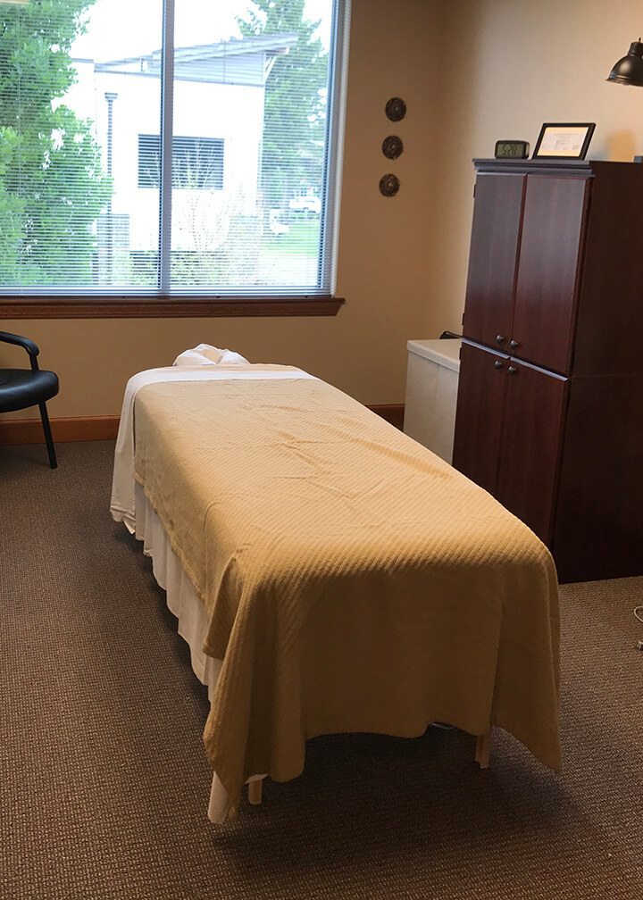 Types of massage, the massage table at Warwick Massage Lacey